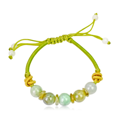 Green Jade Circle Bracelet A Real Stone Bracelet For Women Jade Carved Bracelet Birthday Gift With Mystical Healing Energy