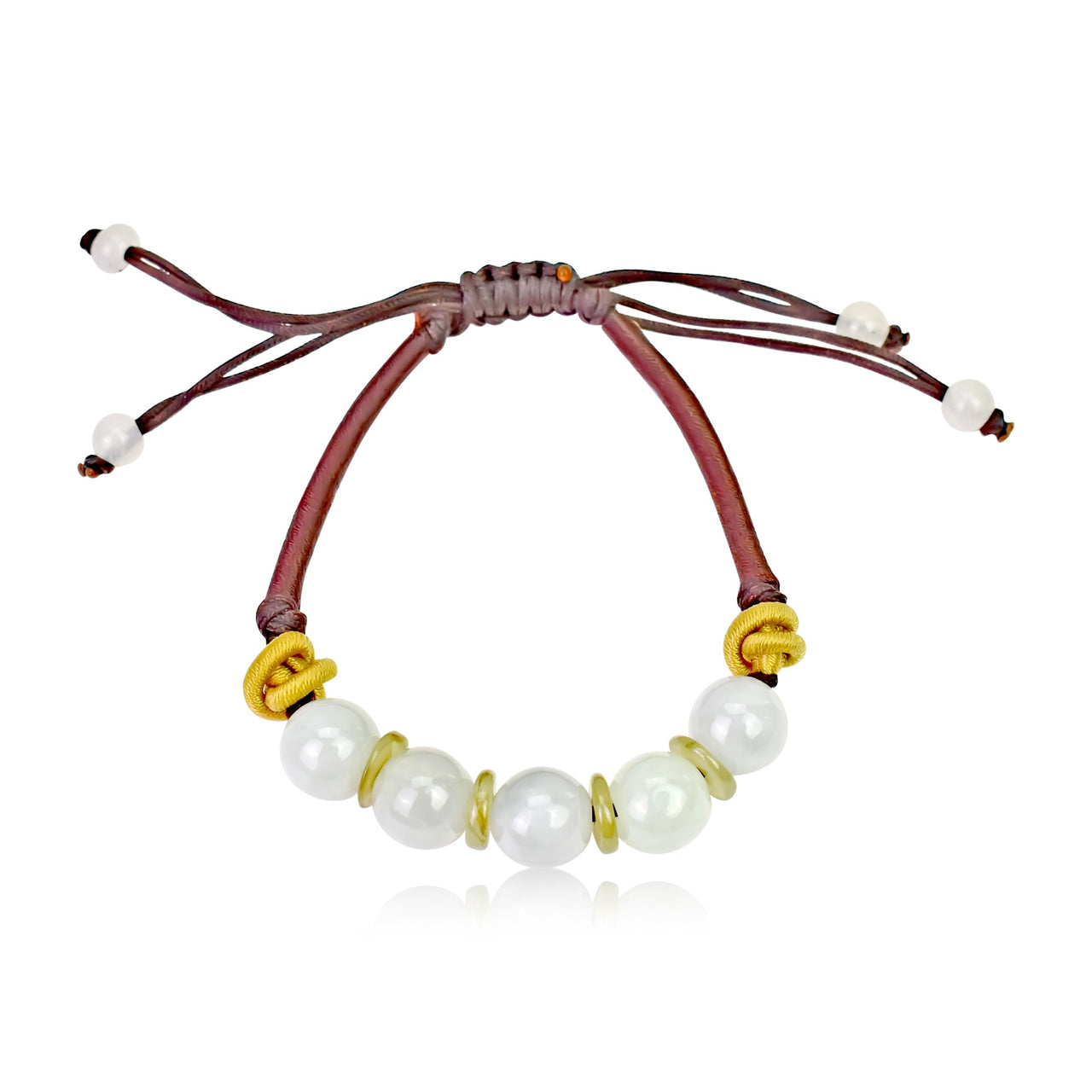 White Jade Circle Bracelet A Real Stone Bracelet For Women Jade Carved Bracelet Birthday Gift With Mystical Healing Energy