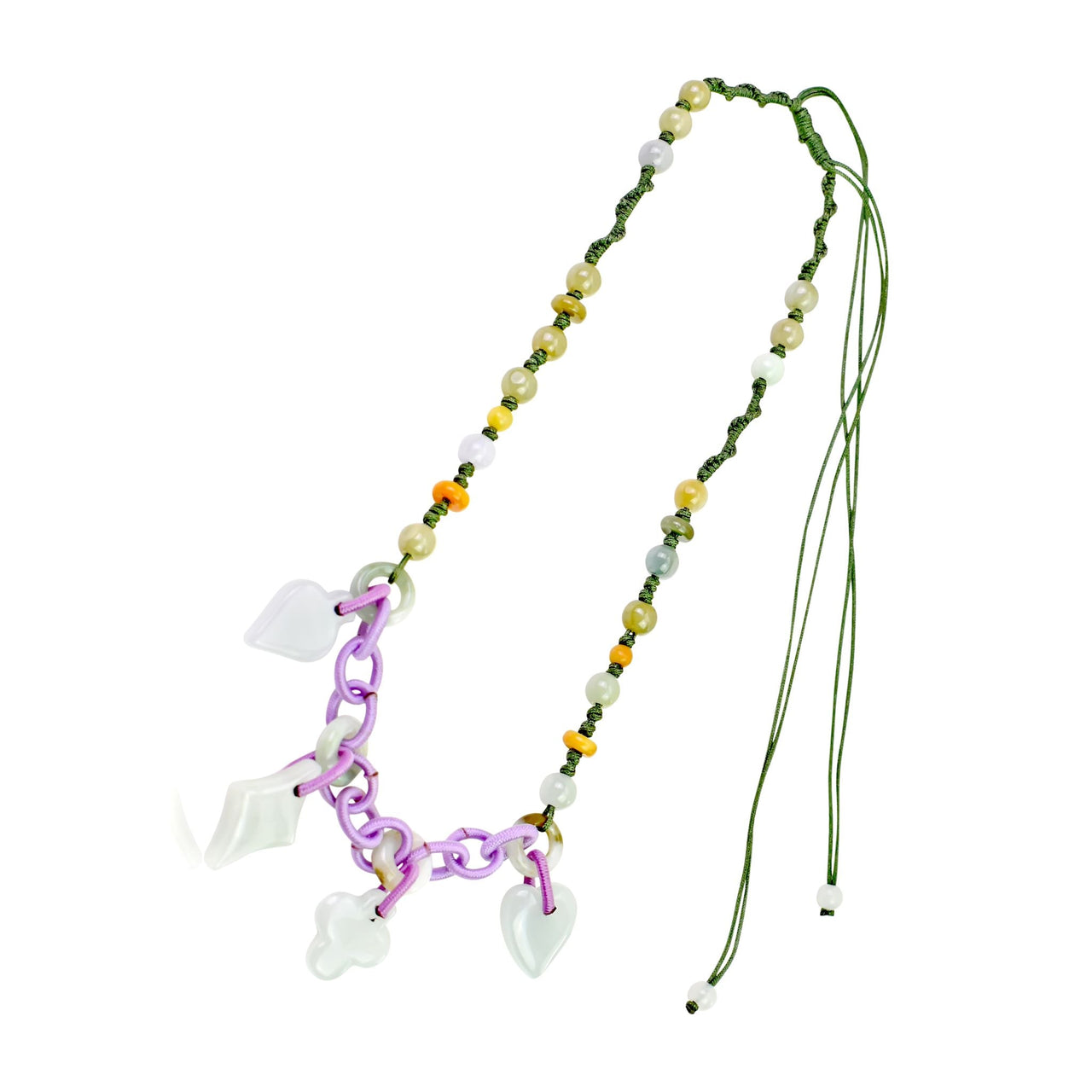 White Jade Good Luck Necklace a Lucky Charm Pendant for Women’s Jade Necklace an Elegant Birthday Gift