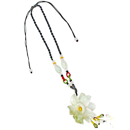 Camellia Women Flower Necklace A Camellia Flowers Anniversary Gift for Unconditional Love And Lifelong Happiness