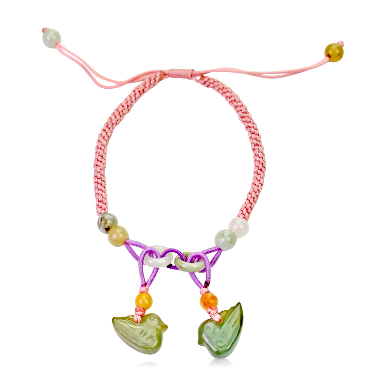 Express Your Style with a Unique Double Dove Handmade Jade BraceletBraceletsSerenity Jade