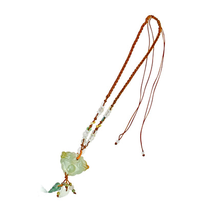 Asian Jade Pendant Dragon Necklace For Mens Dragon Jewelry Strength And Leadership Anniversary or Father's Day Gift
