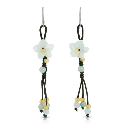 White Floral Earrings A Star Flower White for Women White Star Flower Nature Inspired Jewelry Mother’s Day Gift