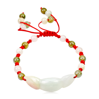 Green Gemstone Bracelet a Jade Stone Bracelet for Her Powerful Bracelet Lucky for Mother’s Day Gift