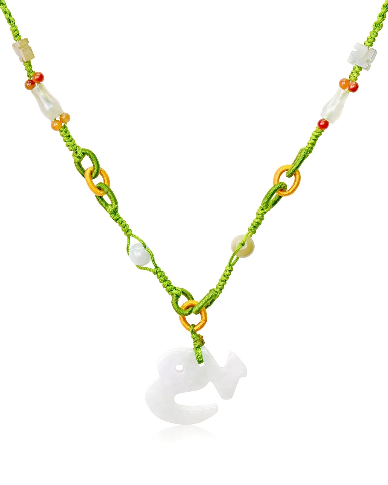 Feel the Love and Passion with a Capricorn Handmade Jade PendantNecklacesSerenity Jade