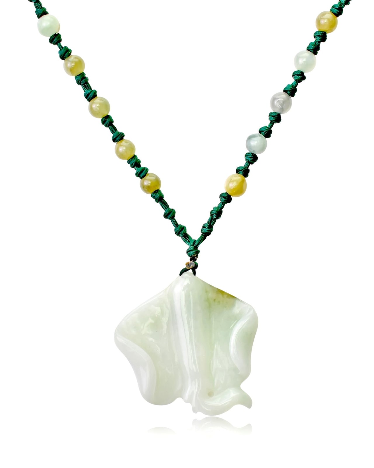 Flow with Grace & Style: The Sting Ray Jade Pendant NecklaceNecklacesSerenity Jade