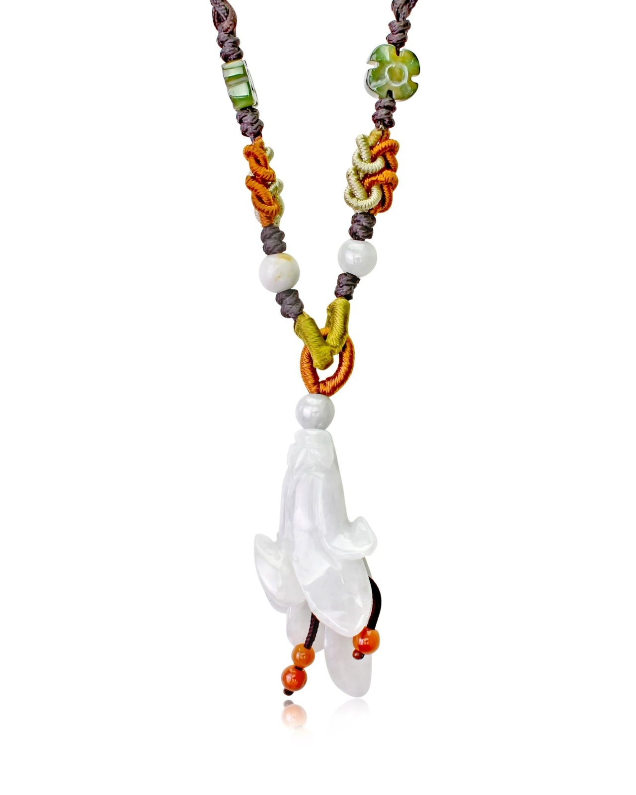 Get a One - of - a - Kind Jewelry Piece with Bellflower Jade NecklaceNecklacesSerenity Jade