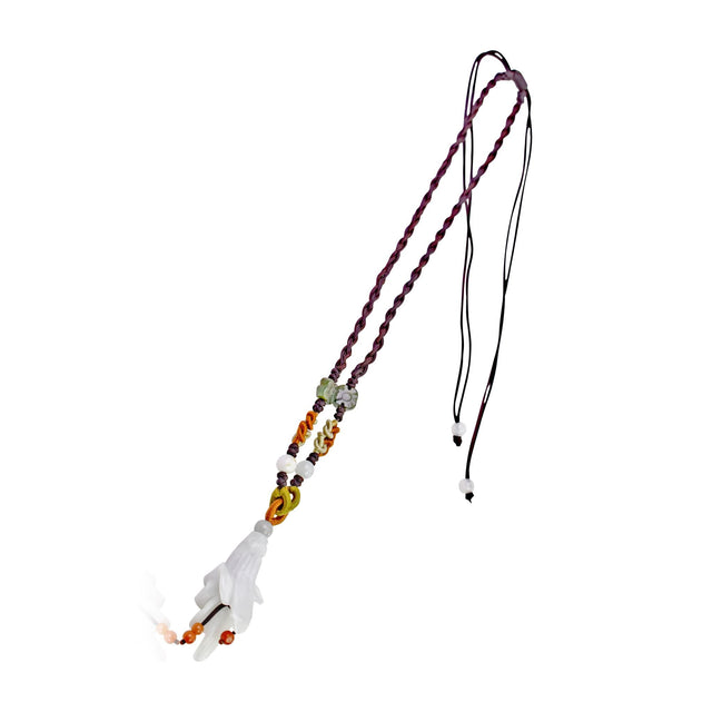 Get a One - of - a - Kind Jewelry Piece with Bellflower Jade NecklaceNecklacesSerenity Jade