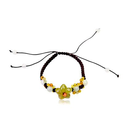 Star Shaped Flowers A Simple Bracelet For Her Valentines Bracelet Romantic Engagement Gift