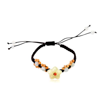Handmade Star Shaped Flowers A Simple Bracelet For Her Valentines Bracelet Romantic Valentine's Day Gift