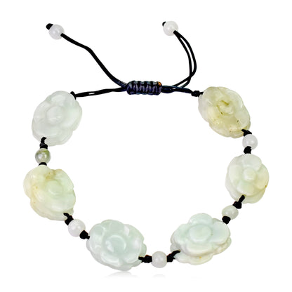 Waterlily A Handwoven Bracelet For Women Water Lily Flower With Mystical Healing Energy Gift