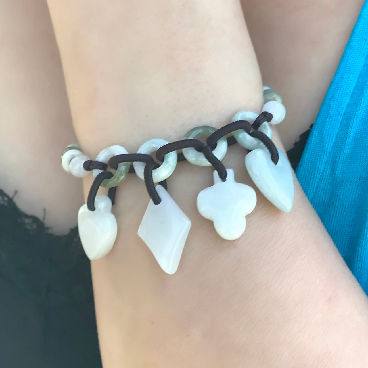 Get the Look You Love with the Card Deck Handmade Jade BraceletBraceletsSerenity Jade