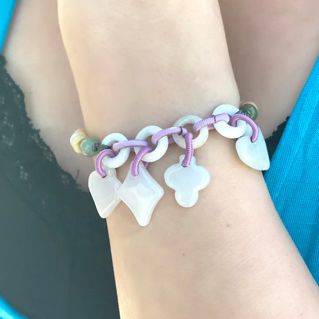 Get the Look You Love with the Card Deck Handmade Jade BraceletBraceletsSerenity Jade