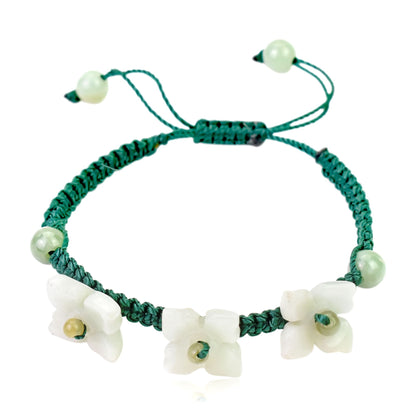 Bouvardia Flower A Flower Bracelet With Beads For Ladies Bouvardia Joyful Birthday Gift