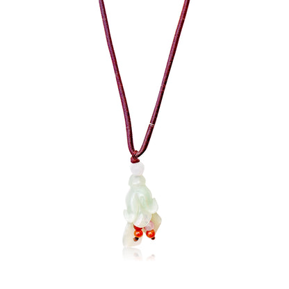 Campanula White Bell Shaped Flower A Flower Chain Necklace for Her Birthstone Jewelry Birthday Gift