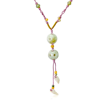 Natural Green Jade Beads A Beautiful Beaded Necklace For Her Beaded Jewelry Handmade Birthday Gift