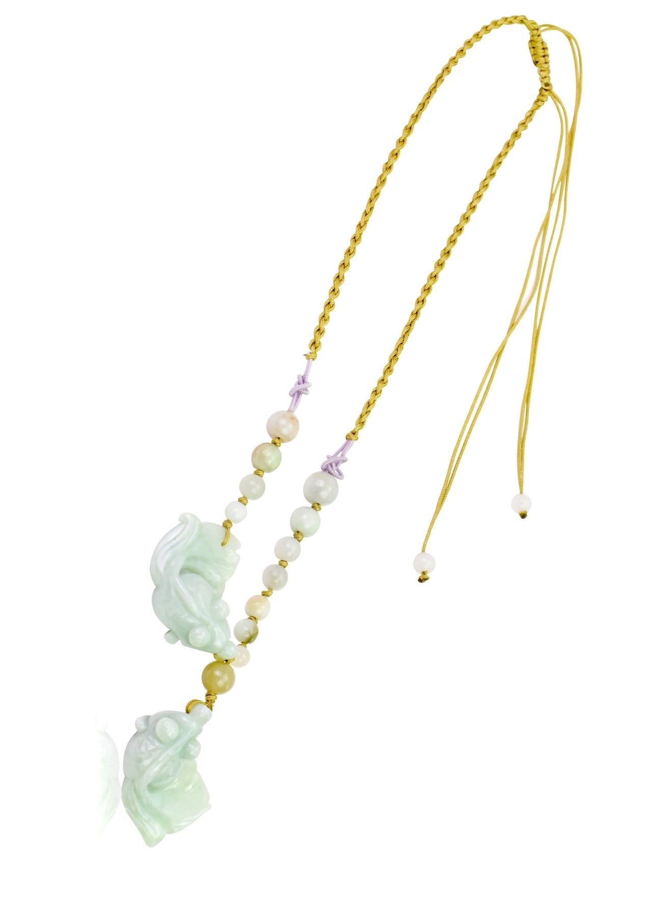 Handmade Necklace with Gemstone Jade Fish Charm Necklace for Women Jade Fish Charm for Birthday Gift Necklace for her Gold Fish PendantNecklacesSerenity Jade