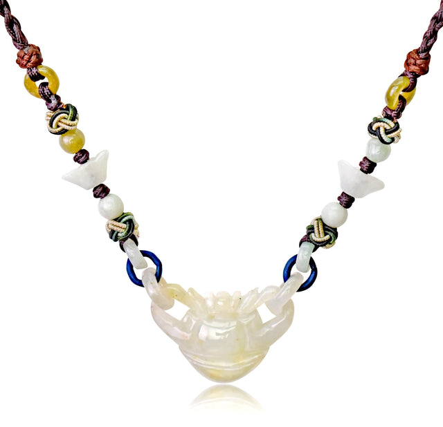 Handcrafted Unique Necklace a Money Pot for Unisex Necklace Money For Financial Birthdays and Anniversaries Gift