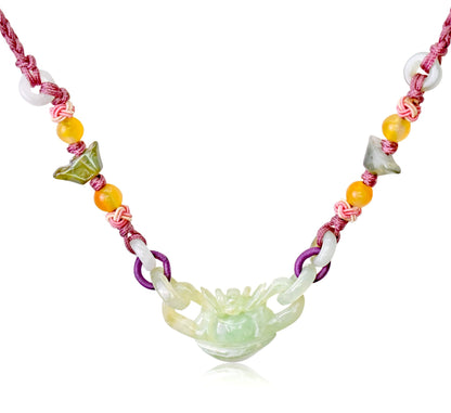 Unique Necklace a Money Pot for Unisex Necklace Money For Financial Birthdays Gift