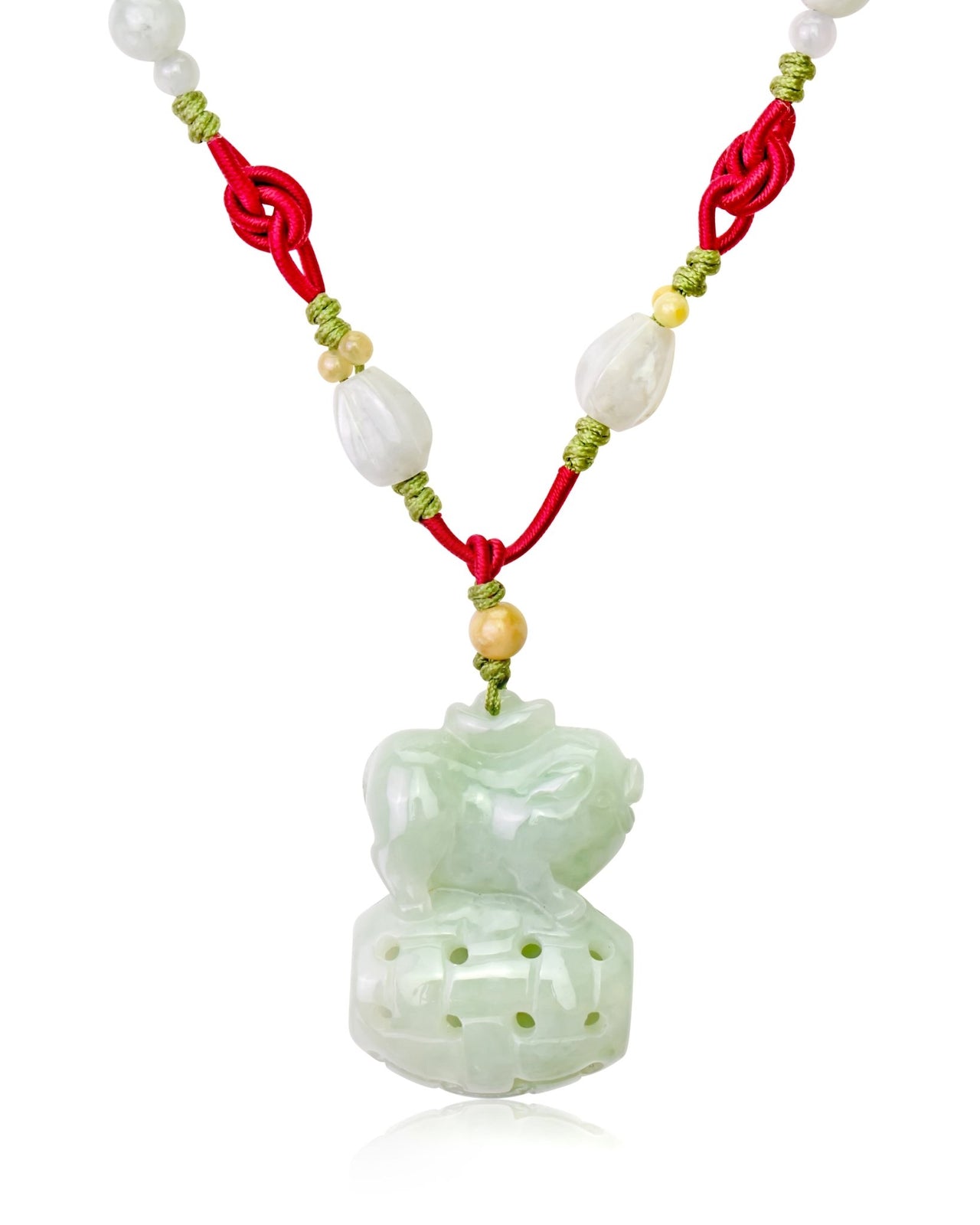 Harness the Power of Prosperity with Our Boar Jade NecklaceNecklacesSerenity Jade