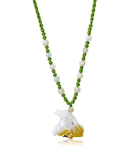 Year Of The Horse Necklace For Unisex Carved Jade Horse Spiritual Zodiac Jewelry For Meaningful Birthday Gift