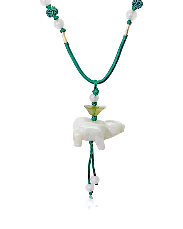 Harness the Strength of the Ox with Our Exquisite Jade NecklaceNecklacesSerenity Jade