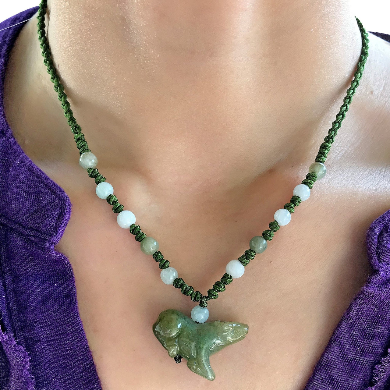 Harness the Strength of the Ox with Style - Jade Handmade NecklaceNecklacesSerenity Jade