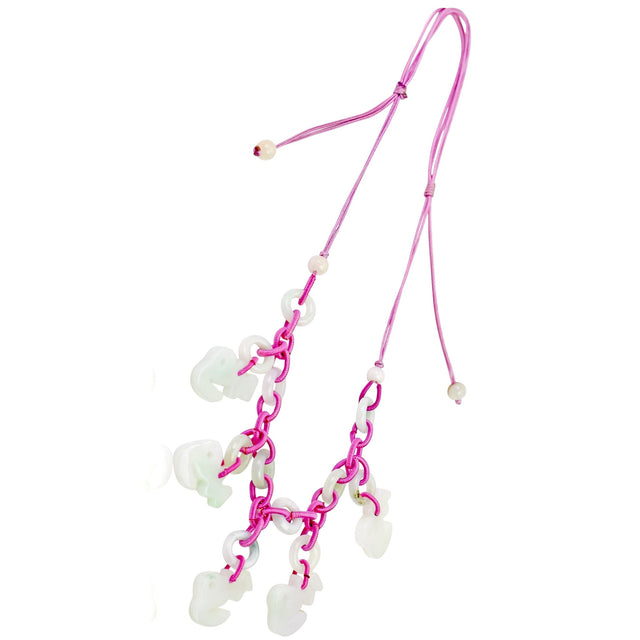 Harness the Unyielding Spirit of Capricorn with This Exquisite Hand - Carved Astrology Jade NecklaceNecklacesSerenity Jade