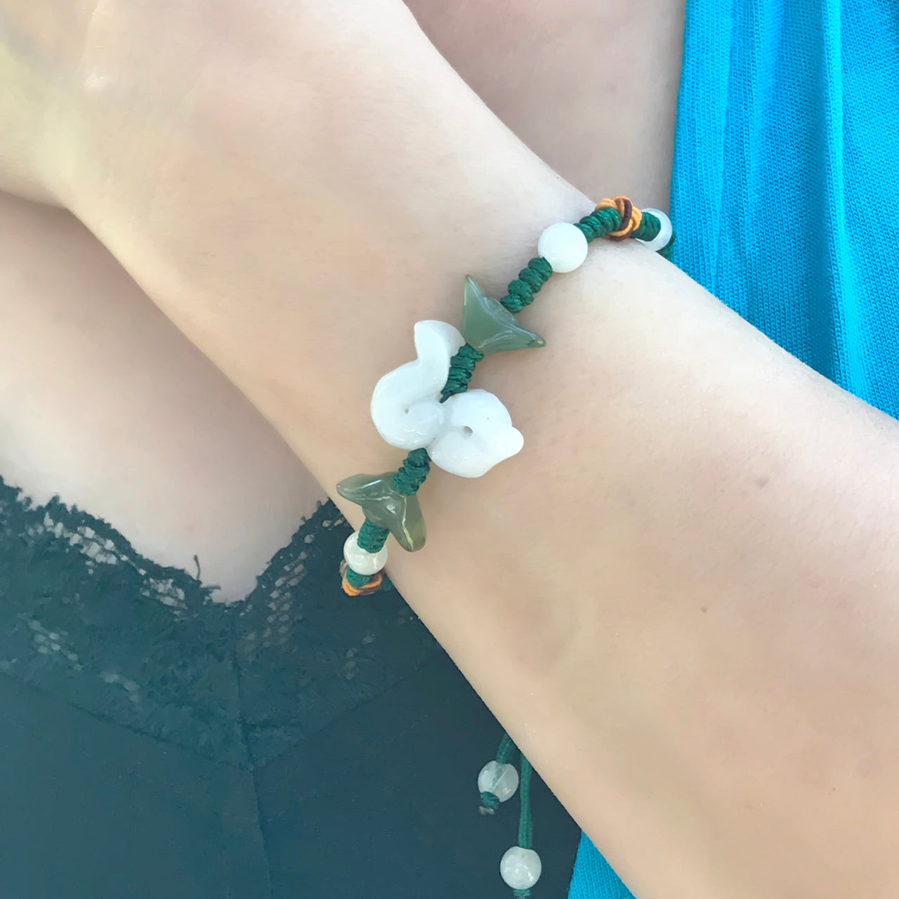 Harness the Wisdom of the Snake with This Year of the Snake Jade Beaded BraceletBraceletsSerenity Jade