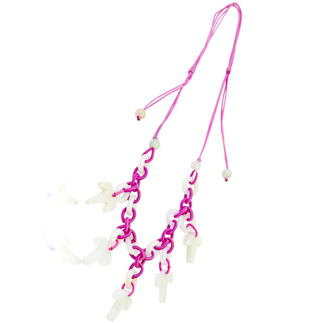 Ignite Your Inner Fire with the Aries Astrology Jade NecklaceNecklacesSerenity Jade