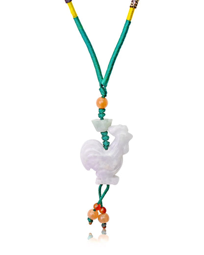 Rooster Jewelry For Unisex Jade Rooster a Zodiac Sign Jewelry Celebrating Confidence And Purpose Soulful Birthday Gift