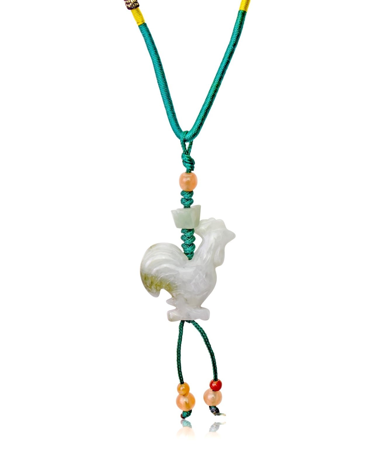 Ignite Your Spirit with the Year of the Rooster Jade NecklaceNecklacesSerenity Jade