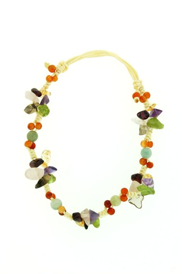 Illuminate Your Life with the Citrine, Amethyst & Rose Quartz Gemstone BraceletBraceletsSerenity Jade