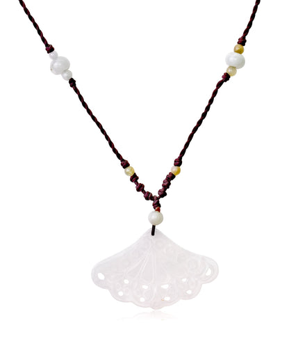 Magical Fan Necklace a Unique Women’s Necklace For Her Lovely Anniversary Gift For Grace And Harmony