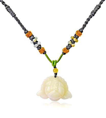 Lotus Flower Pendant a July Birth Flower Necklace For Mother's Day or Father's Day Gift