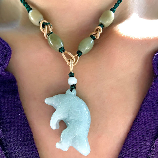 Let Your Wild Side Shine with the Anteater Jade NecklaceNecklacesSerenity Jade
