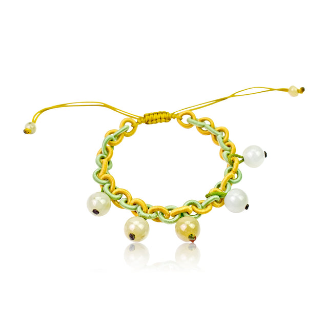Look Vibrant and Earthy with a Beads Jade BraceletBraceletsSerenity Jade