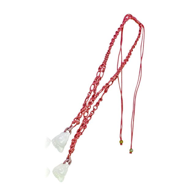 Make a Lasting Impression with a Dangling Foot Jade NecklaceNecklacesSerenity Jade