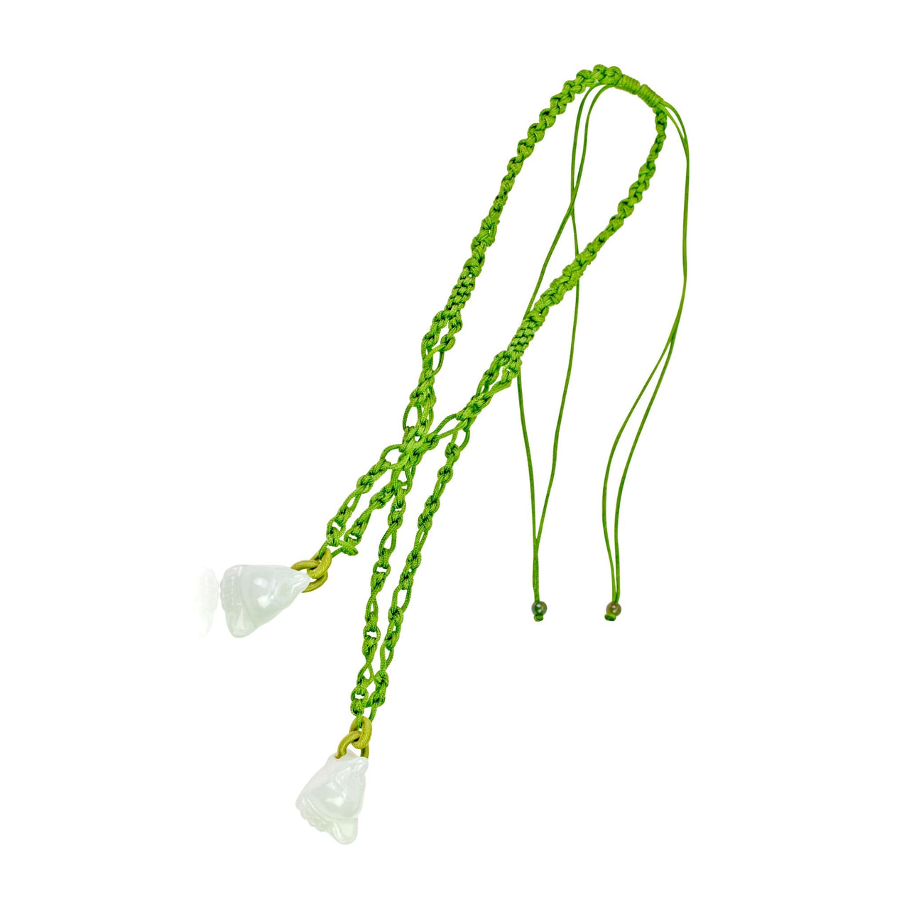 Make a Lasting Impression with a Dangling Foot Jade NecklaceNecklacesSerenity Jade