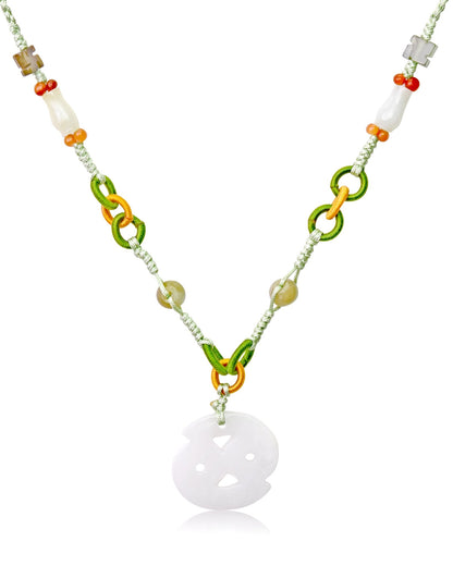 Spiritual Handmade Cancer Astrology Necklace Jade Pendant Star Sign Cancer Necklace For Mother’s Day And Father’s Day
