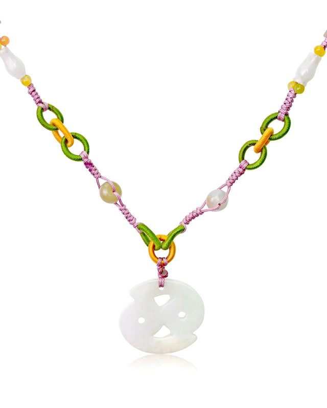 Make a Unique Statement: Cancer Zodiac Sign Jade Pendant NecklaceNecklacesSerenity Jade