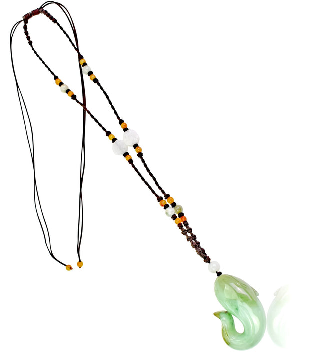 Make Waves with the Eel Handmade Jade NecklaceNecklacesSerenity Jade