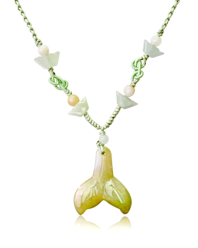 Make Waves with the Whale Tail Jade Pendant NecklaceNecklacesSerenity Jade