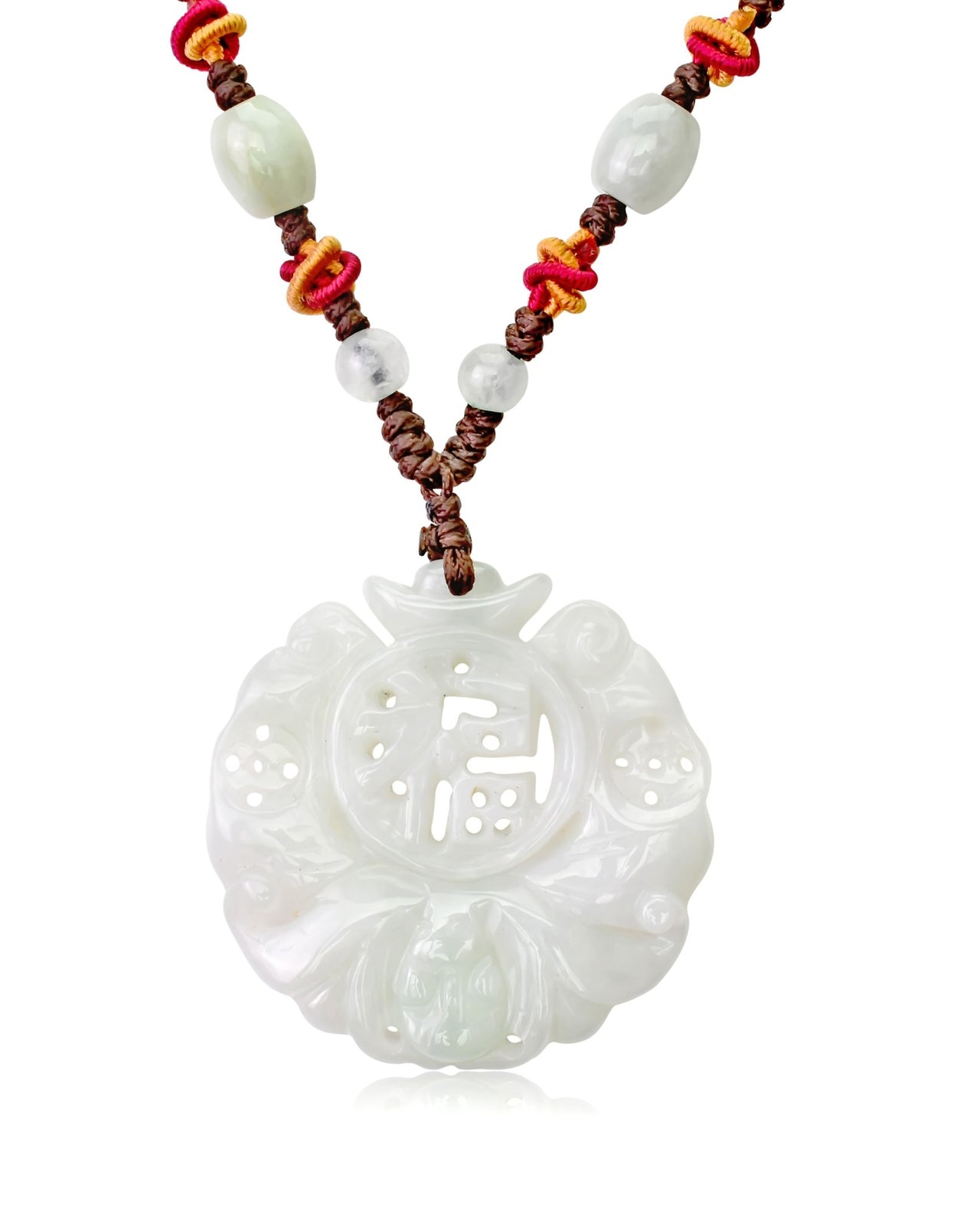 Mystical Bat Luck Handmade Jade Necklace PendantNecklacesSerenity Jade