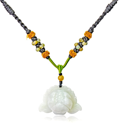 Mother's Day Gift Lotus Pendant Necklace a Necklace Lotus Flower a Lotus Flower Necklace for Mom