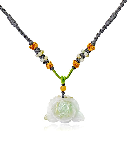 Wife Lotus Pendant Necklace Lotus Flower a Lotus Flower Necklace for Her Meaningful Anniversary Gift