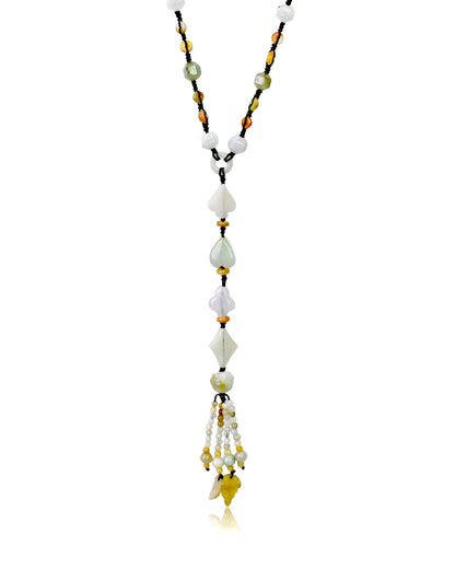 Good Luck Charm Necklace A Jade Necklace Women Good Luck Pendant Perfect Birthday Gift To Attract Wealth And Harmony