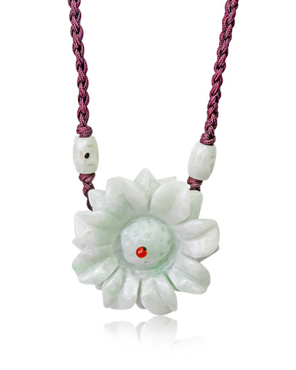 Luxury Sunflower Necklace for Women Sunflower Jewellery with Spiritual Energy August Birth Flower Necklace Mother's Day Gift