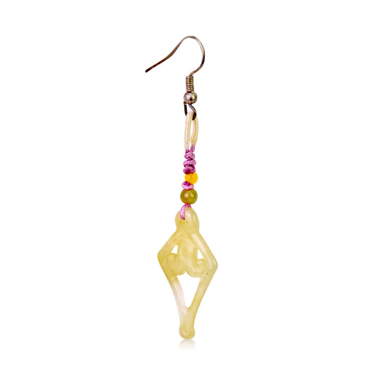 Diamond Shape Jewelry A Women’s Jade Earrings A Designer Statement Earrings Lovely Valentin's Day Gift