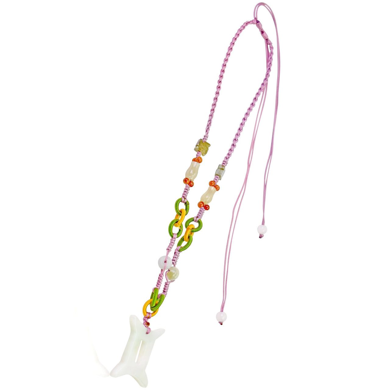 Represent the Gemini Sign with a Handmade Jade PendantNecklacesSerenity Jade